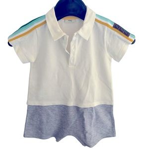 New Fendi baby polo romper